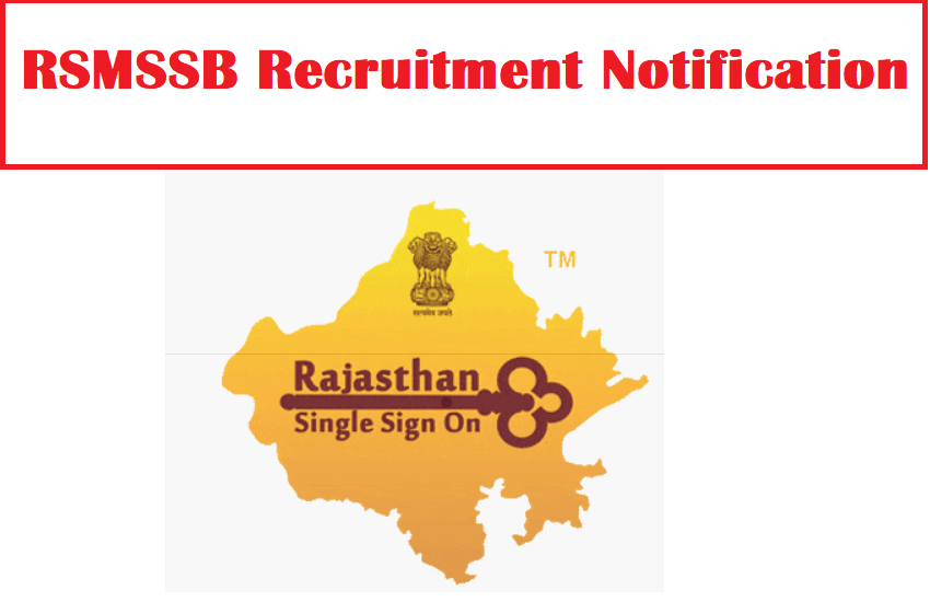 RSMSSB Recruitment 2021-2022 Notification