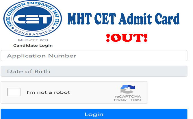MHT CET Admit card, Maharashtra Common Entrance Test 2022-2023, Exam date, Hall ticket, Exam center, MHT CET PCB 2022, PCM 