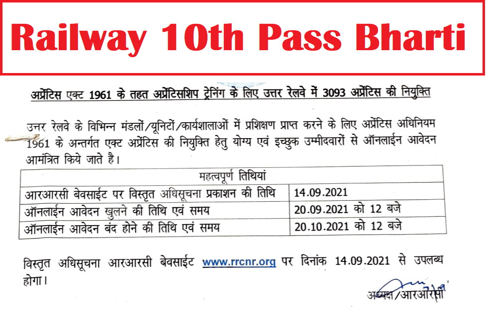 rrb 10th pass vacancy, rrb group d bharti 