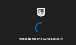 Epic game launcher