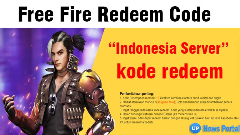 Garena free fire redeem codes 2021