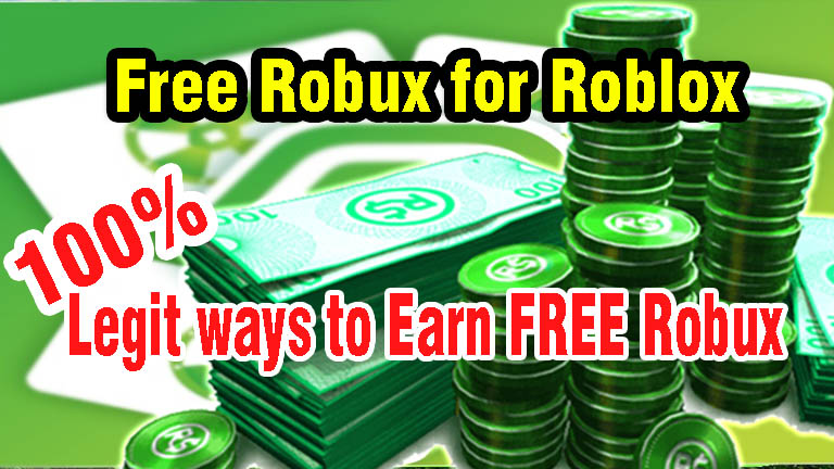 Free Robux for Roblox game, Robux earning app, Robux giftcards code, Unlimited robux app, websites, hacks