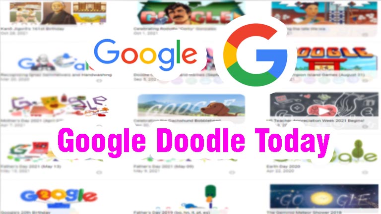 Google Doodle Today 2022 Images, Gif, Online Doodles Games @google.com