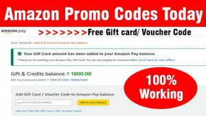 Amazon Promo Code Today (Working): Free Gift Card Codes list February 2025