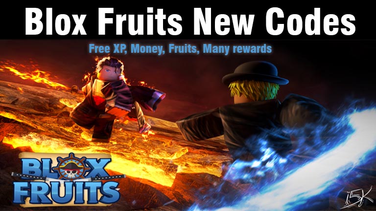 Blox Fruits New Codes, Free Fruits, 2 XP boost, Money, Stat refunds codes, fruit notifier, 2x mastery, Drop chance, private servers