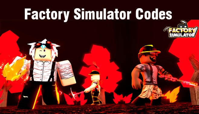 Factory simulator codes