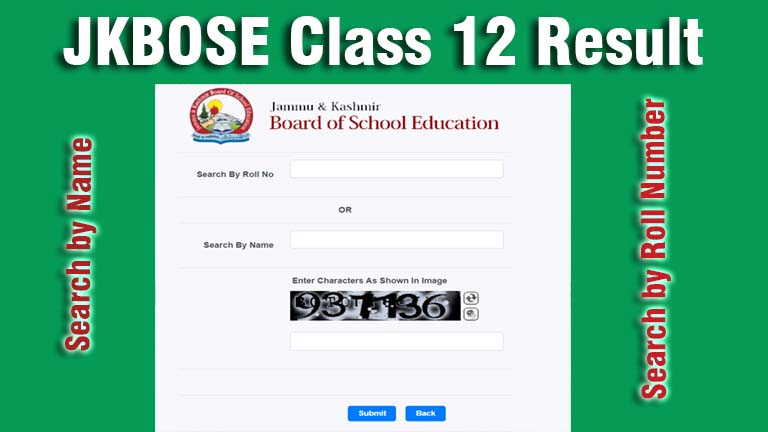 JKBOSE Class 12 Result, JKBOSE Kashmir division result 2021-2022 class 12, JKBOSE Jammu division 12th board result 2022