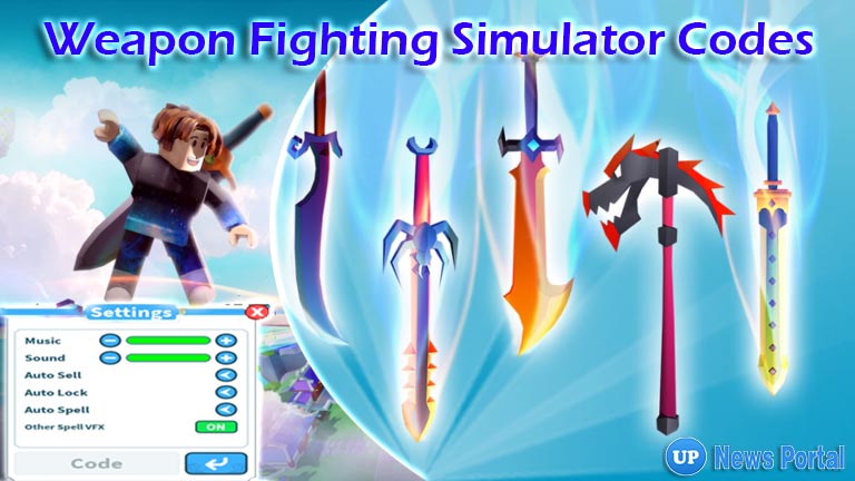 Weapon Fighting Simulator codes, Roblox Weapon Fighting Simulator codes 2022-2023, WFS Codes free weapons, coins, boost