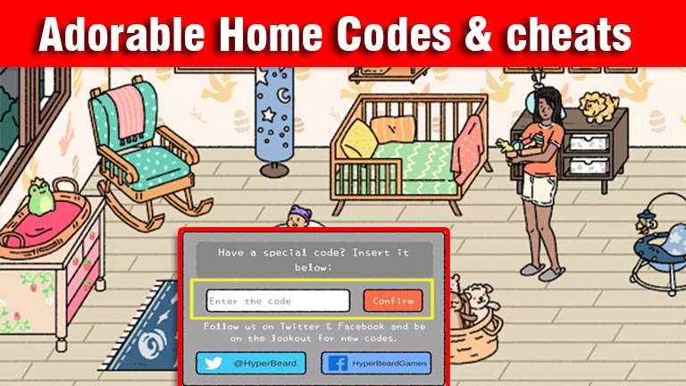 Adorable Home Codes 2022, Adorable Home Cheat codes 2022, Adorable Home Special codes list