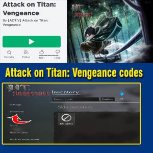 Attack on Titan Vengeance codes roblox, AOT Vengeance codes 2022, roblox AOT Vengeance code wiki, uppolice.org 