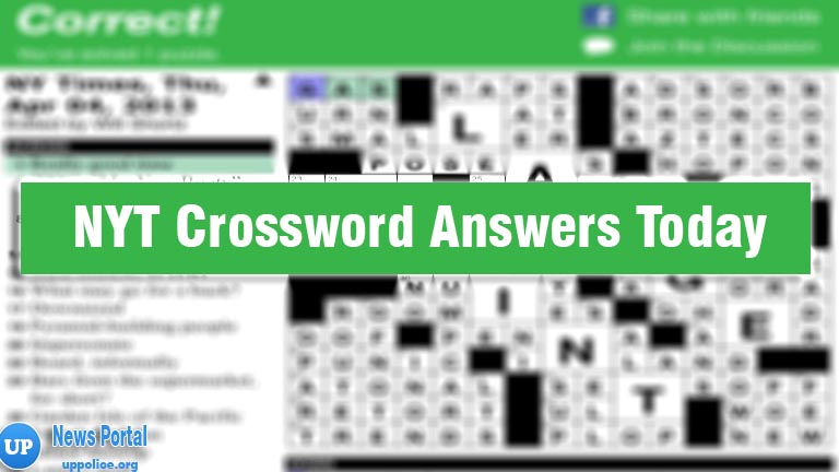 NYTimes Crossword Answers (Sunday, February 27 2022) Clues with Solution
