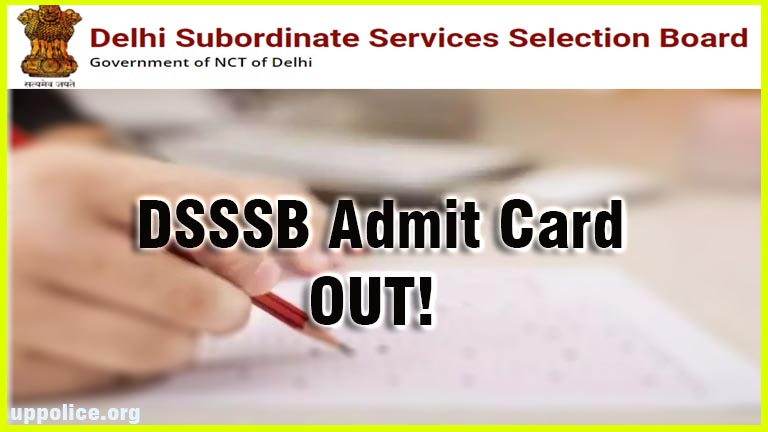 dsssb admit card, DSSSB Head clerk hall ticket 2022 download
