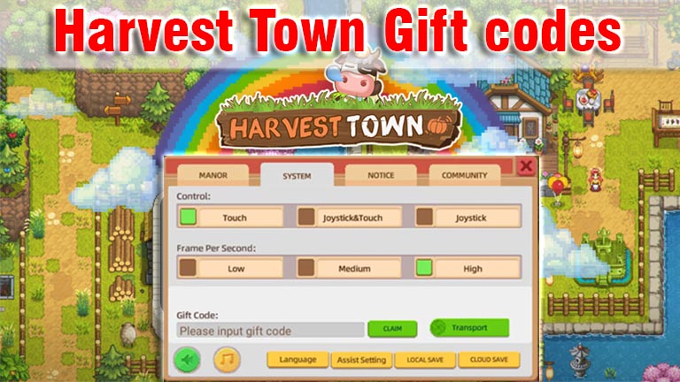 harvest town gift codes, harvest town codes 2022-2023, free diamonds