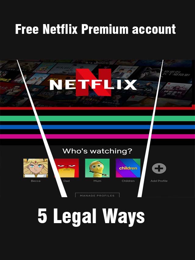 how to get netflix premium subscription for free