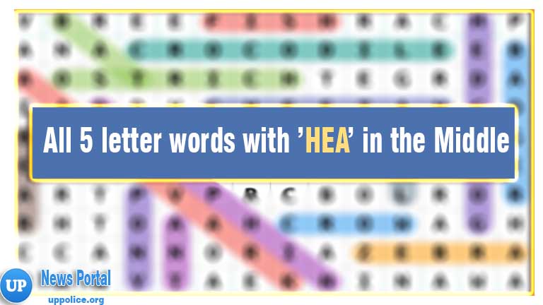 All 5 Letter Words With HEA In The Middle Wordle Guide