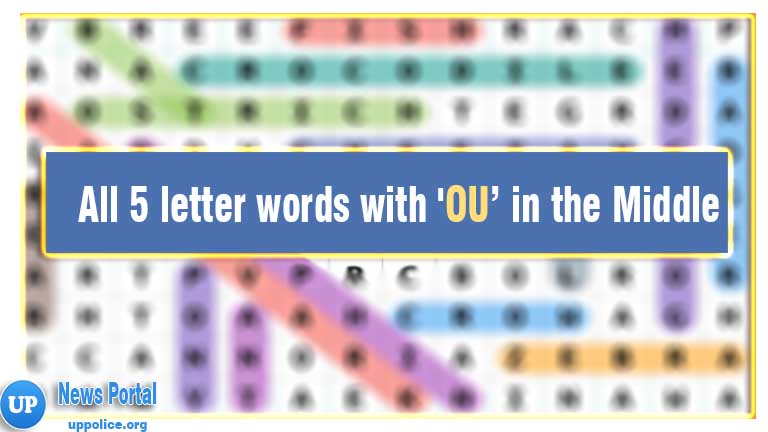 5 Letter Words With Ou In The Middle