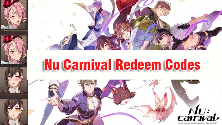 Nu Carnival redeem codes, gems, coin, money, summons, secret gifts