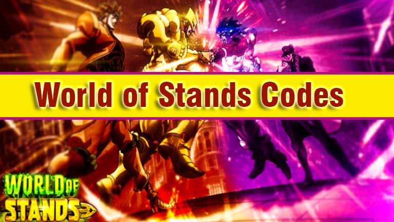 World of Stands codes 2022, World of Stands Roblox codes 2022 wiki