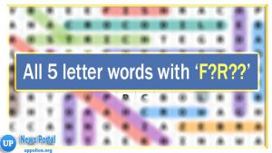 5 Letter Words Starting with F and R in the Middle- Wordle Guide, F as the first letter, R as the middle letter