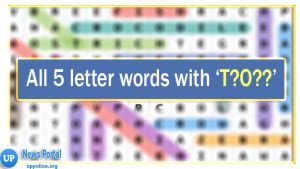5 Letter Words Starting with T and O in the Middle- Wordle Guide, T as the first letter, O as the third or middle letter