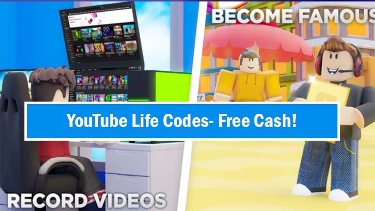 YouTube Life Codes 2022, Roblox YouTube Life Codes 2022 wiki