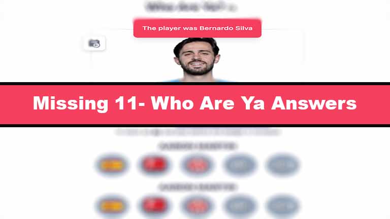 Missing 11 who are Ya Answer, Who are you wordle football answer today