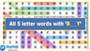 5 letter words starting with B and ending with Y - Wordle Guide