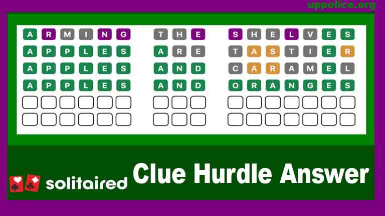 Clue Hurdle - Guess the Phrase | solitaired.com/cluehurdle Archive