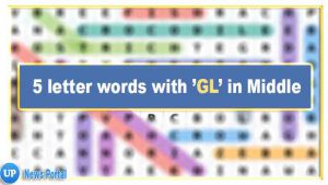 5 Letter Words with GL in the Middle- Wordle Guide, G as the second letter, L as the third or middle letter